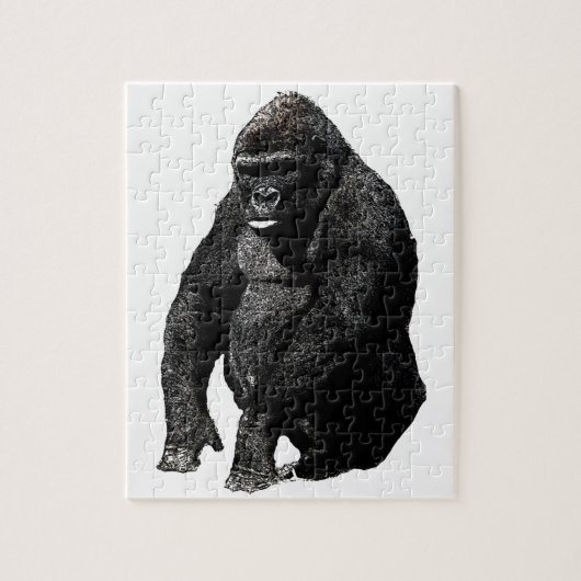 Gorilla Pop Art Legpuzzel (Verticaal)