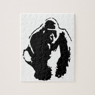 Gorilla Pop Art Legpuzzel