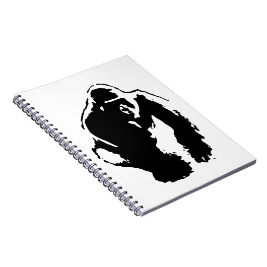 Gorilla Pop Art Notitieboek (Rechterzijde)