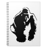 Gorilla Pop Art Notitieboek (Voorkant)