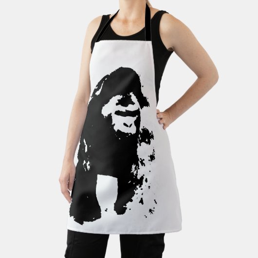 Gorilla Pop Art Schort (Insitu)