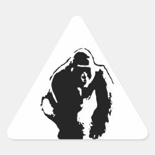 Gorilla Pop Art Sticker
