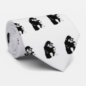 Gorilla Pop Art Stropdas (Opgerold)