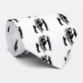 Gorilla Pop Art Stropdas (Opgerold)