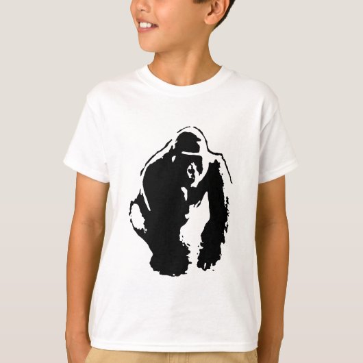 Gorilla Pop Art T-shirt (Voorkant)
