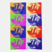 Gorilla Pop Art Theedoek (Verticaal)