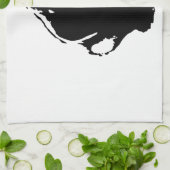 Gorilla Pop Art Theedoek (Gevouwen)