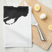 Gorilla Pop Art Theedoek (Quarter Fold)