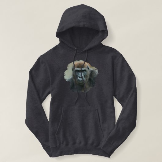 Gorilla Portrait Hoodie (Design voorkant)