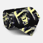 Gorilla Portret Neckwear Stropdas (Opgerold)