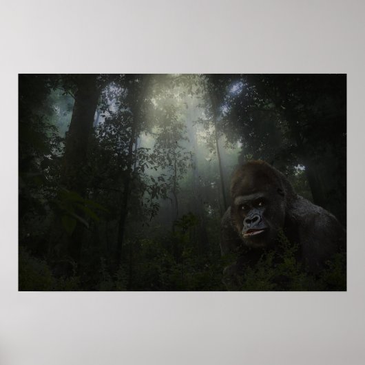 Gorilla Poster (Voorkant)