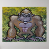Gorilla Poster (Voorkant)