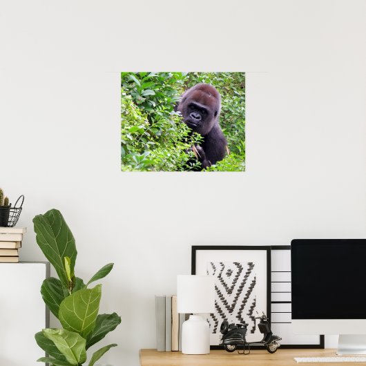 Gorilla Poster (Thuiskantoor)