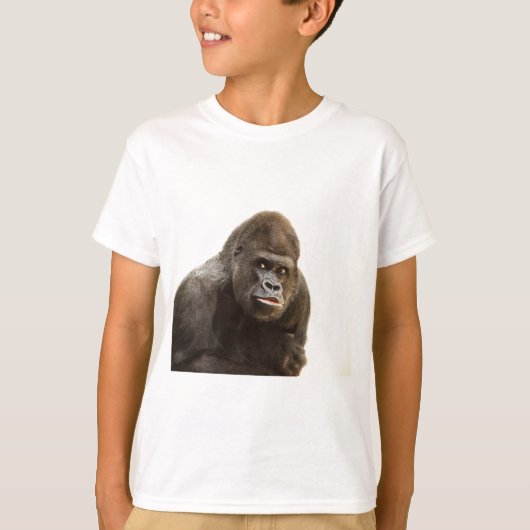 Gorilla Pout T-shirt (Voorkant)