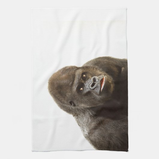 Gorilla Pout Theedoek (Verticaal)