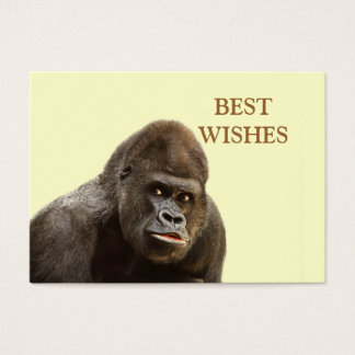 Gorilla Pout Visitekaartje