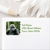 Gorilla profiel retour adres label (Insitu)