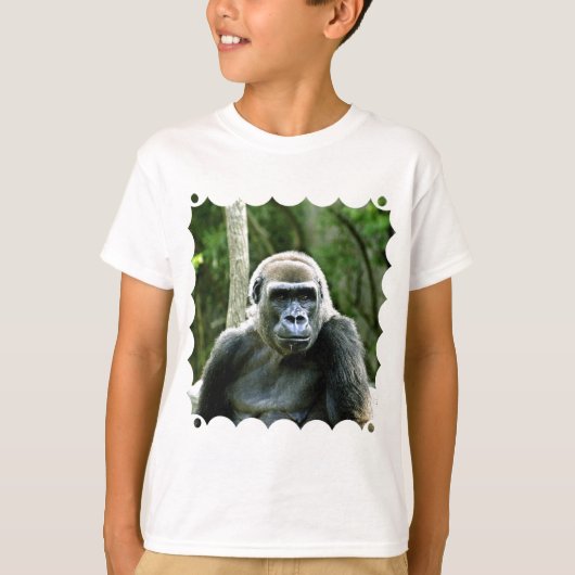 Gorilla Profile Kind T-Shirt (Voorkant)