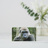 Gorilla Profile Visitekaartje (Staand voorkant)
