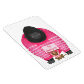 Gorilla & pygmee marmoset 'grote dank je' magneet (Rechterzijde)