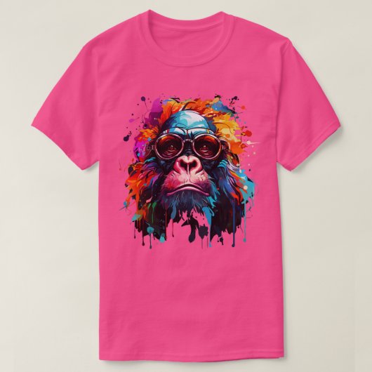 Gorilla Rainbow T-shirt (Design voorkant)