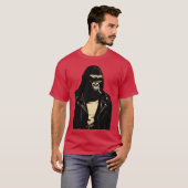 Gorilla Rebel leren jas T-shirt (Voorkant volledig)