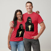 Gorilla Rebel leren jas T-shirt (Unisex)