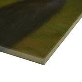 Gorilla Reflection - Doordacht Wildlife Portret Snijplank (Hoek)