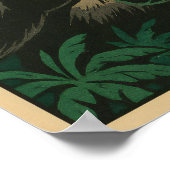 Gorilla Rhythm Oerwoud Comic - Musical Wildlife Poster (Hoek)