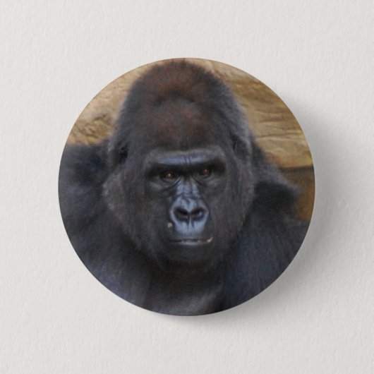 gorilla ronde button 5,7 cm (Voorkant)
