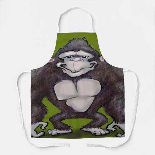 Gorilla Schort (Voorkant)