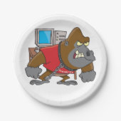 Gorilla Security Papieren Bordje (Voorkant)