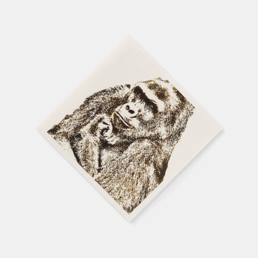 Gorilla servetten (Hoek)