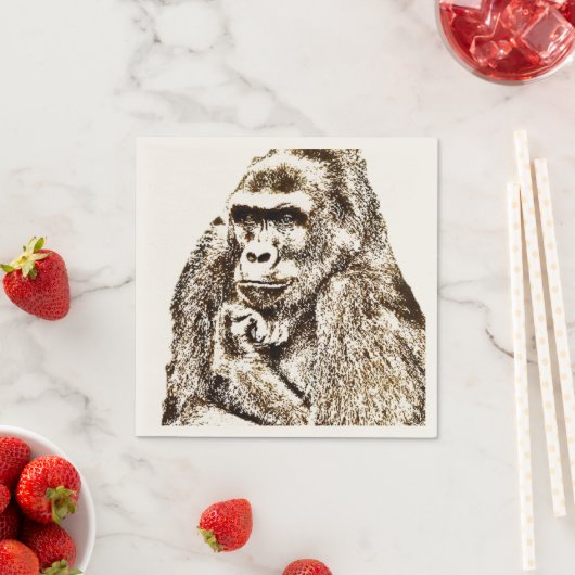 Gorilla servetten (Insitu)