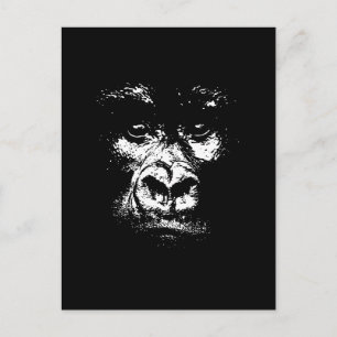 Gorilla Shadows Briefkaart