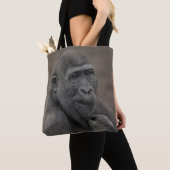 Gorilla Shufai Portrait Tote Bag (Dichtbij)