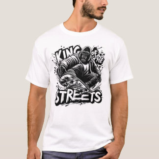 Gorilla Skateboarden - King of the Streets T-shirt