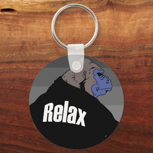 Gorilla-sleutelketen Sleutelhanger (Voorkant)