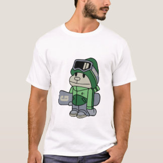 Gorilla - Snowboarder T-shirt