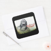 Gorilla Spank Angry Gorilla Sticker (Envelop)