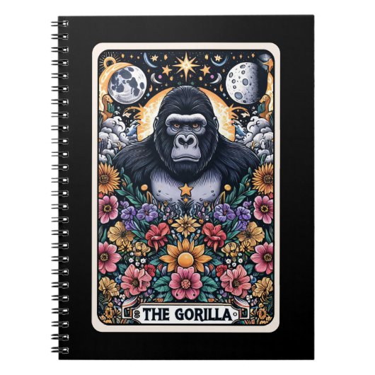 Gorilla Spirit Tarot Kaart Notitieboek (Voorkant)