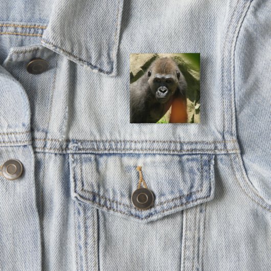 Gorilla Square Button (In situ)