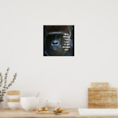 GORILLA STARE NIET OP ME POSTER (Keuken)
