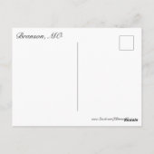 Gorilla Statue #1 Briefkaart (Achterkant)