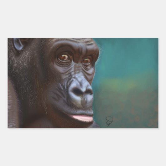 Gorilla sticker (Voorkant)