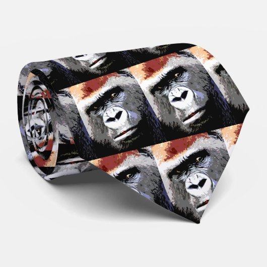 Gorilla Stropdas (Opgerold)