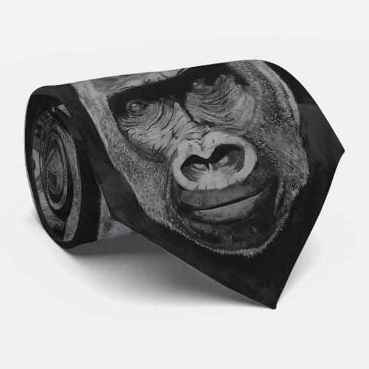 Gorilla stropdas (Opgerold)