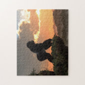 Gorilla Sunset Legpuzzel (Verticaal)
