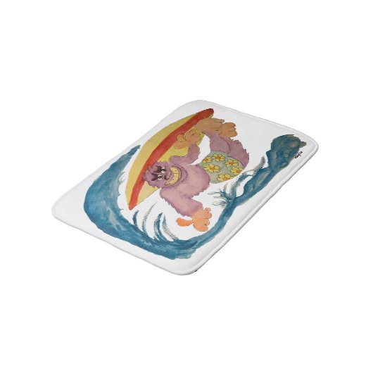 Gorilla Surfer Badmat (Gekanteld)