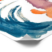 Gorilla Surfer Poster (Hoek)